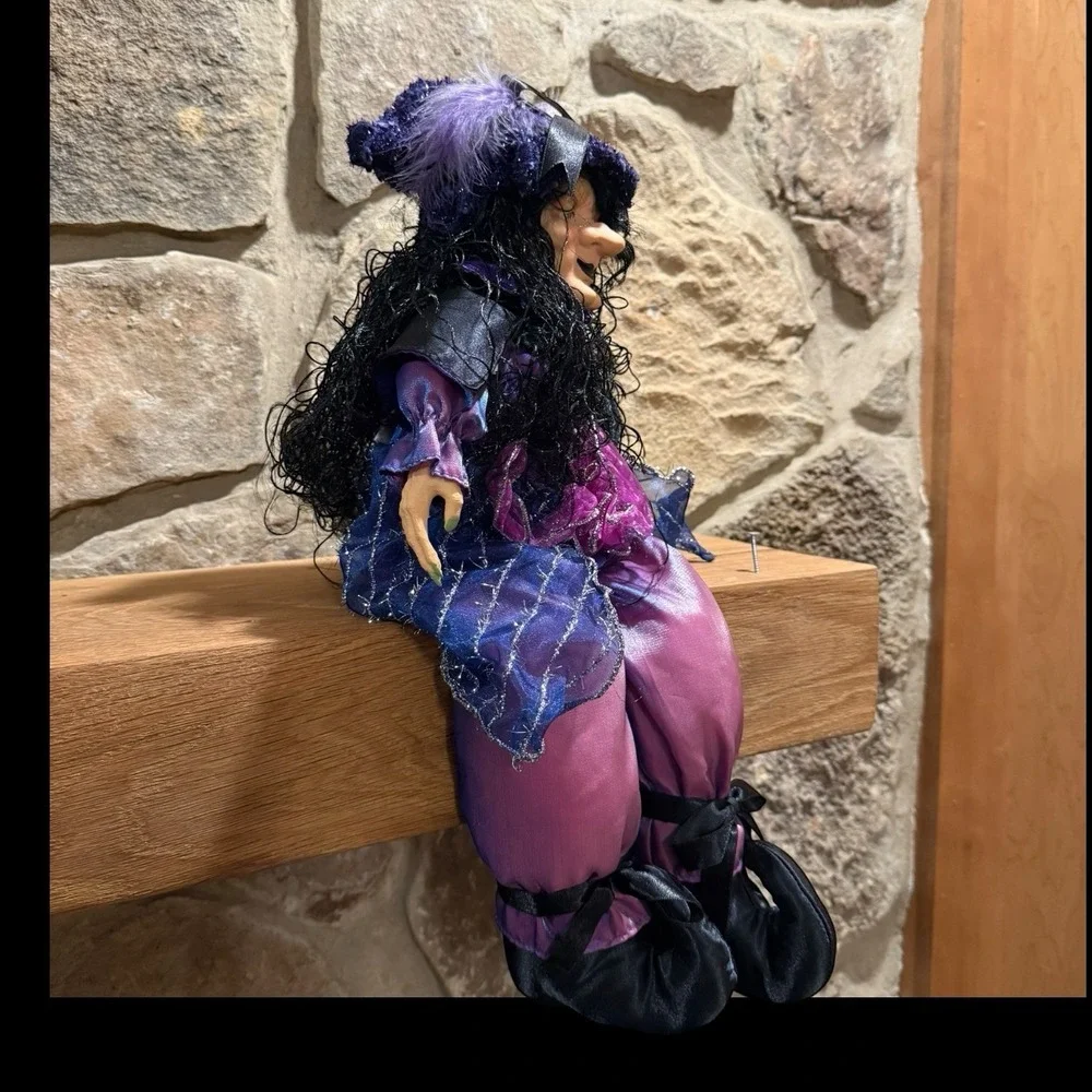 Halloween Witch Shelf Sitter Large 20